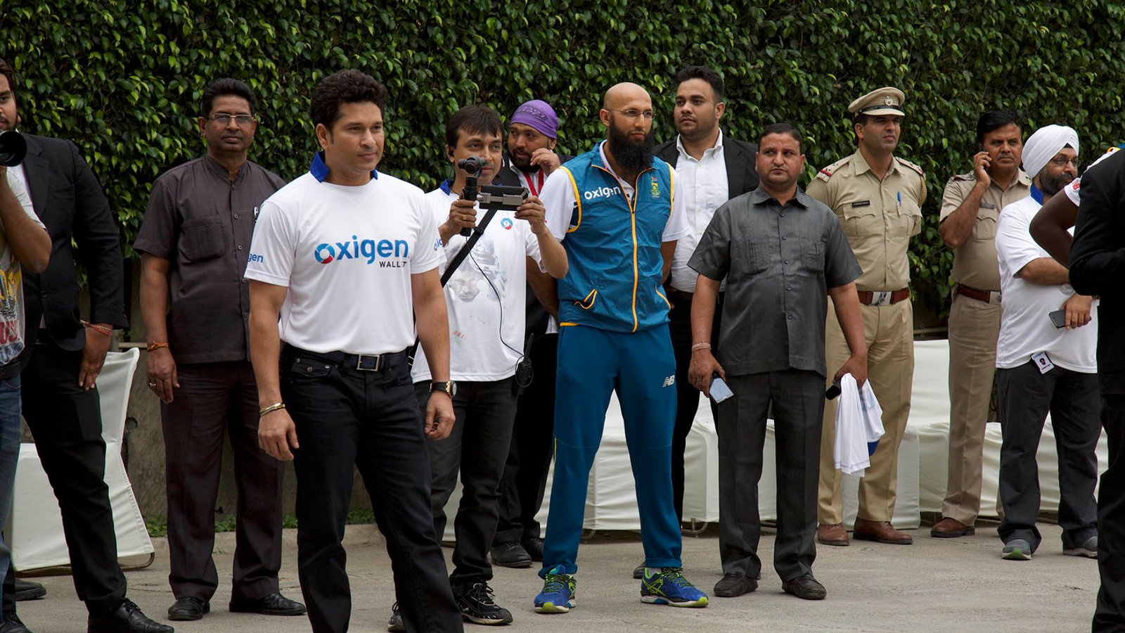 Oxigen Event with Sachin Tendulkar & Proteas Team